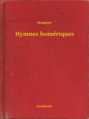 cover image of Hymnes homériques